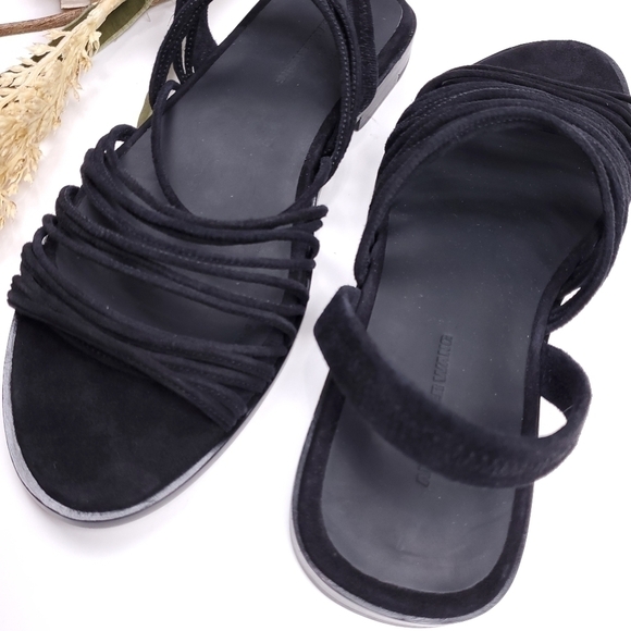 New Alexander Wang Tessa Suede Black Sz 36½ - Picture 6 of 14